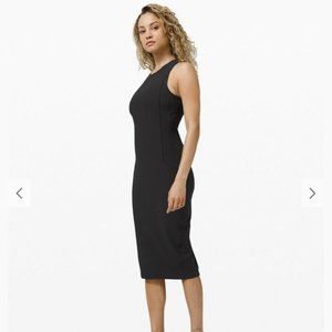Lululemon Size 6 Brunch and Back Dress Black $118